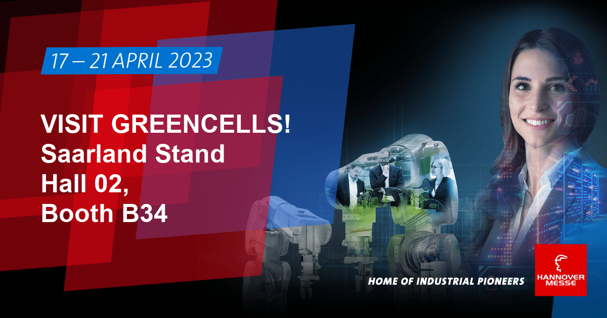 Visite Greencells en la Hannover Messe de este año