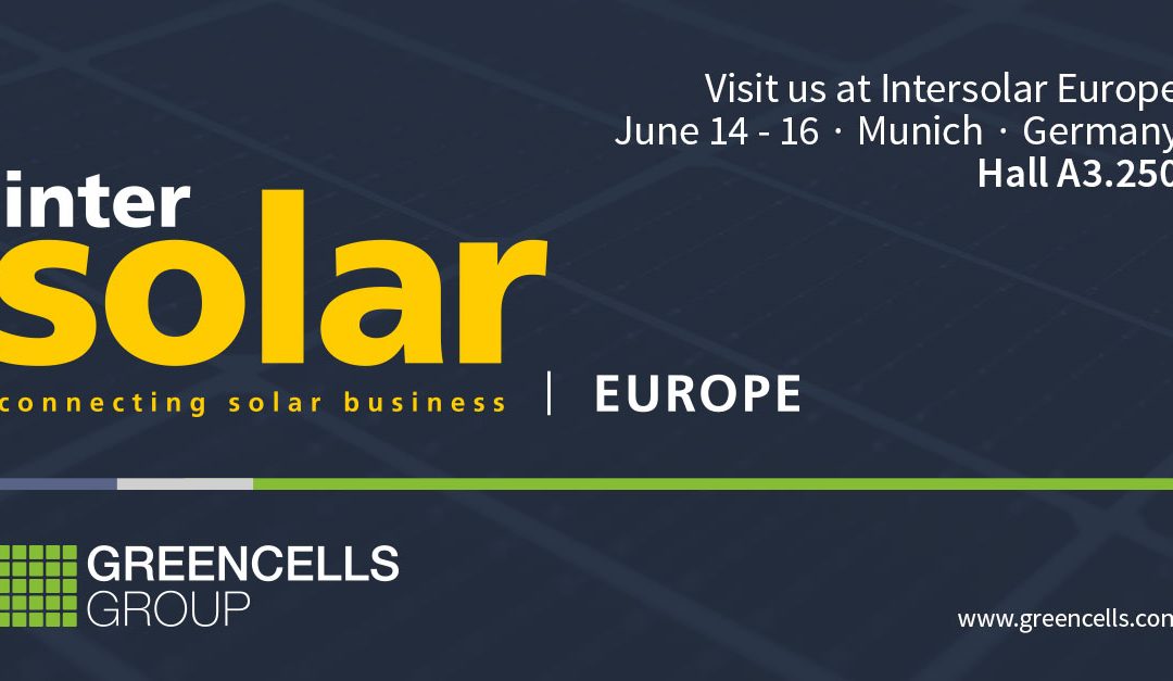 Greencells bei der Intersolar Europe 2023
