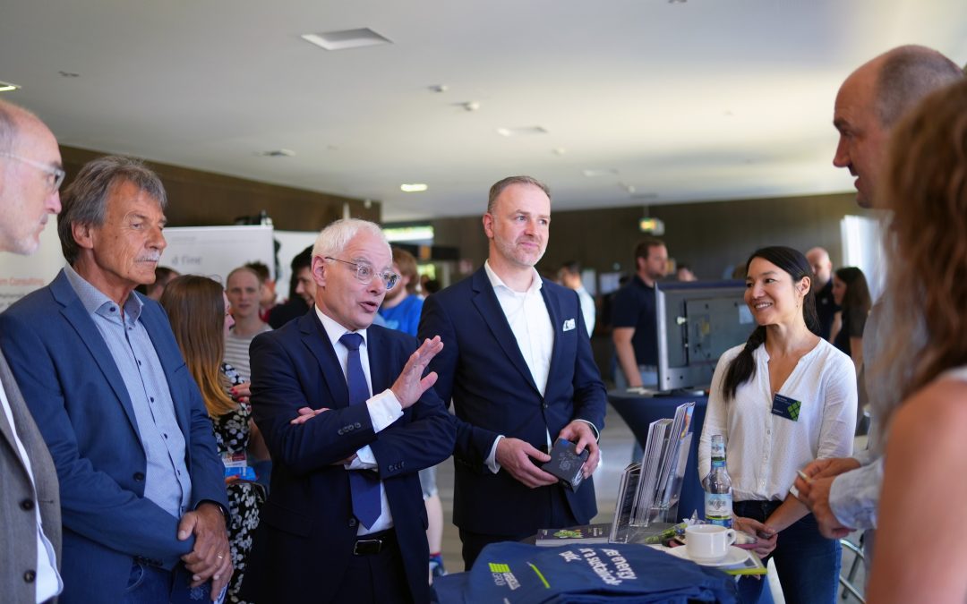 Eindrücke von der gestrigen Jobmesse next an der Universität des Saarlandes